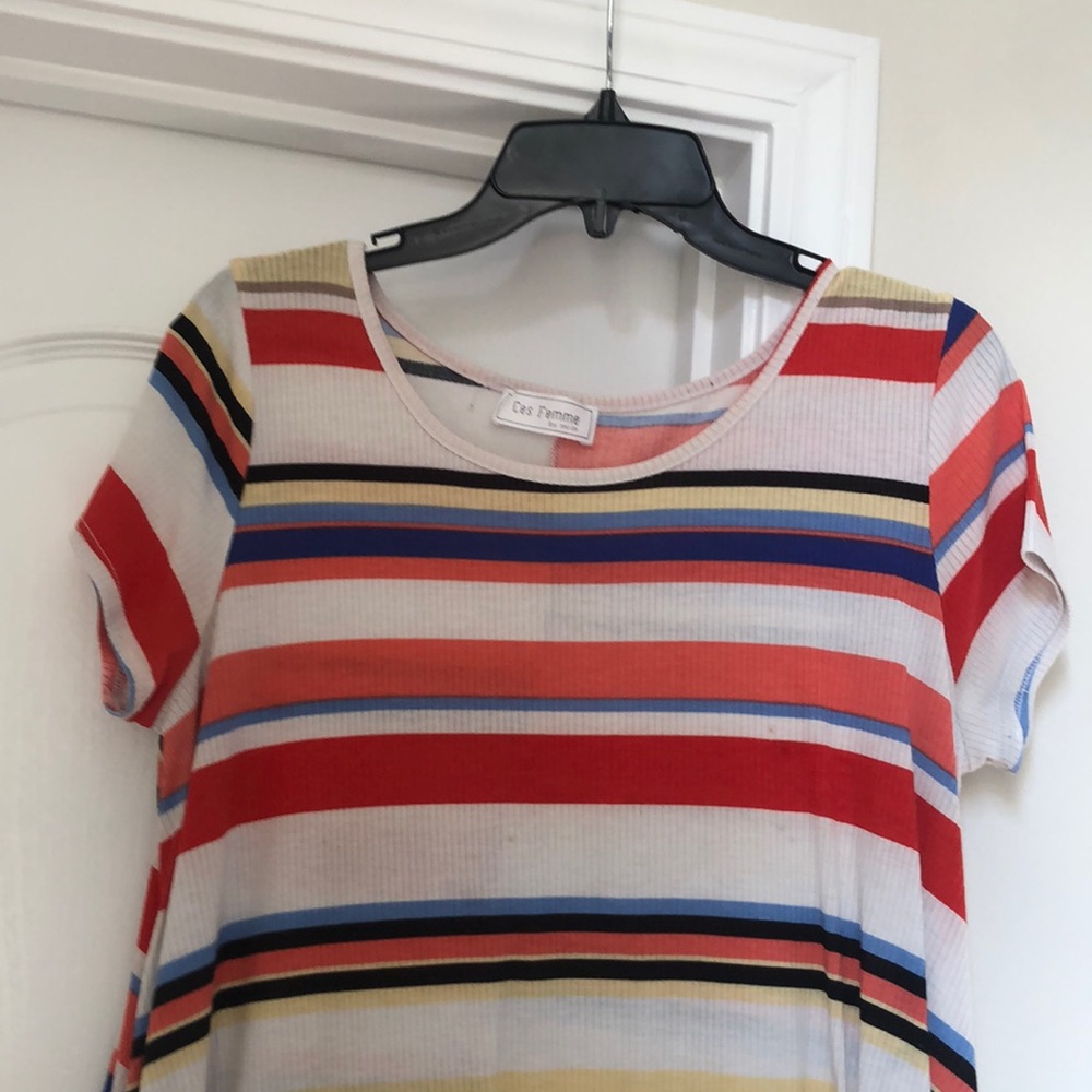 Soft striped dress